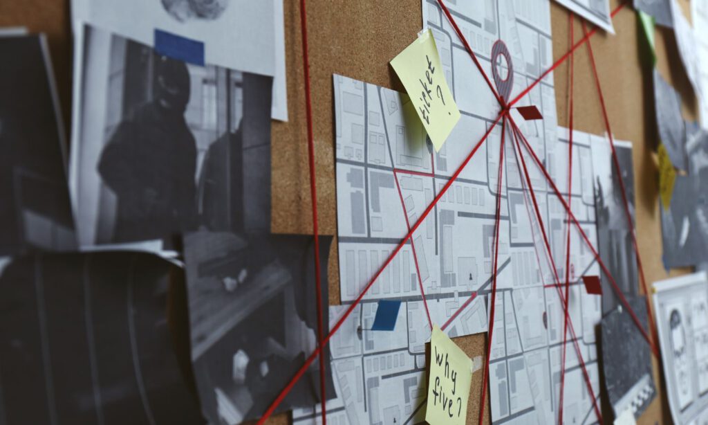 Detektiv Agentur Ermittlungen und Planung